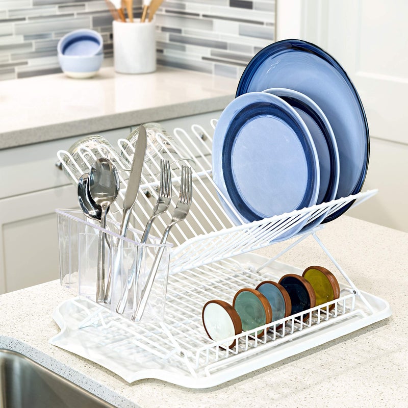 Better Houseware Cutlery Holder (Clear) (4.5""H x 7.75""W x 2.25""D) - Image 3